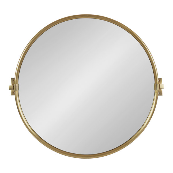 Birch Lane™ Metal Round Wall Mirror & Reviews | Wayfair